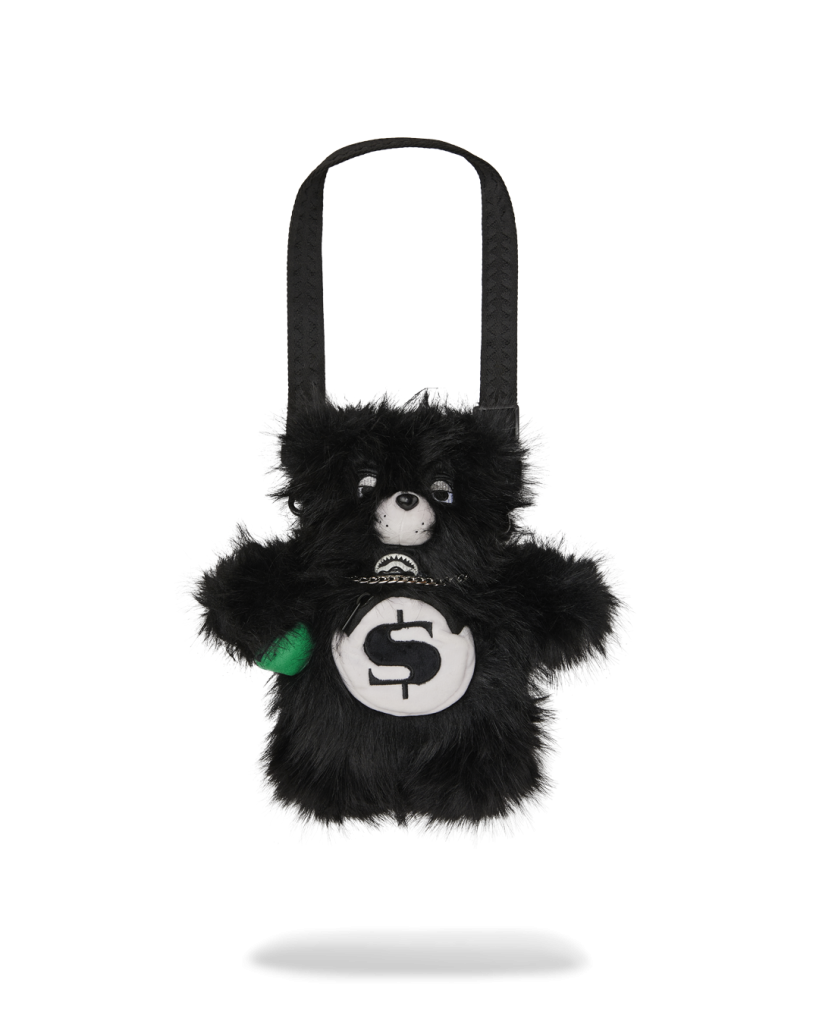 FURZILLA SHARK (NIGHT) BEAR CUB CROSSBODY